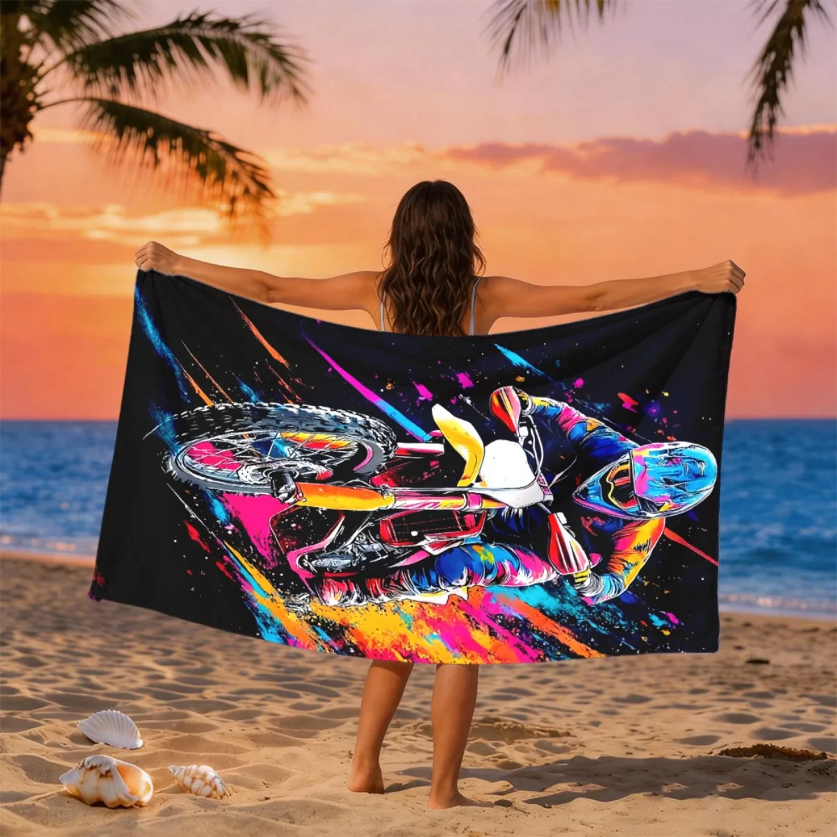 Serviette de plage surdimensio - Sarong Men Wrap avis et prix